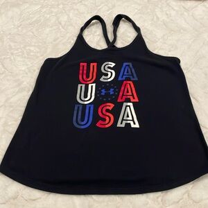 Under armour running tank